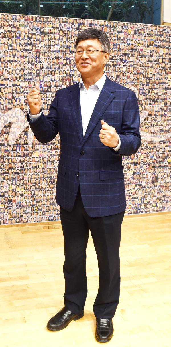 서울신대 제23대 이사장 백운주 목사.