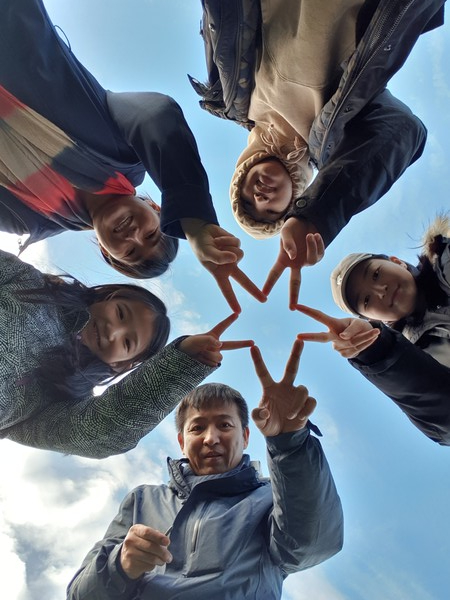 캄보디아 황성연 선교사와 가족들