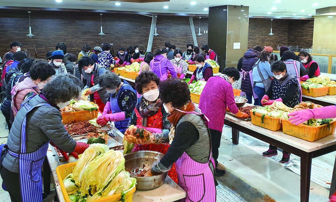 신길교회 김장나눔