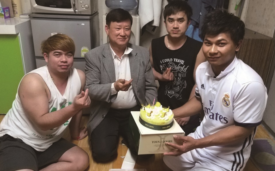 양촌비전교회(장영석 목사) 이주민 선교사역.