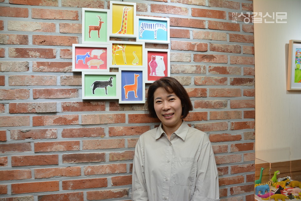  발달장애 아들을 미술작가로 양육한 조미화 집사