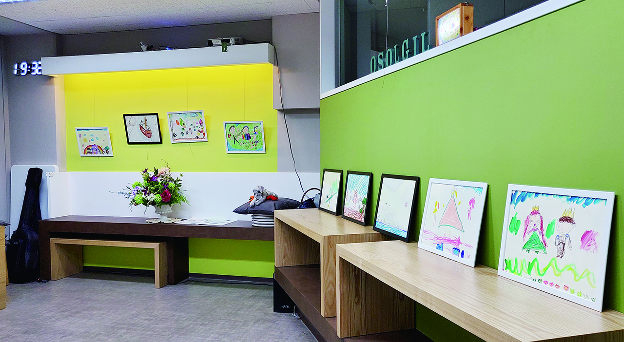 오솔길교회 어린이 그림전