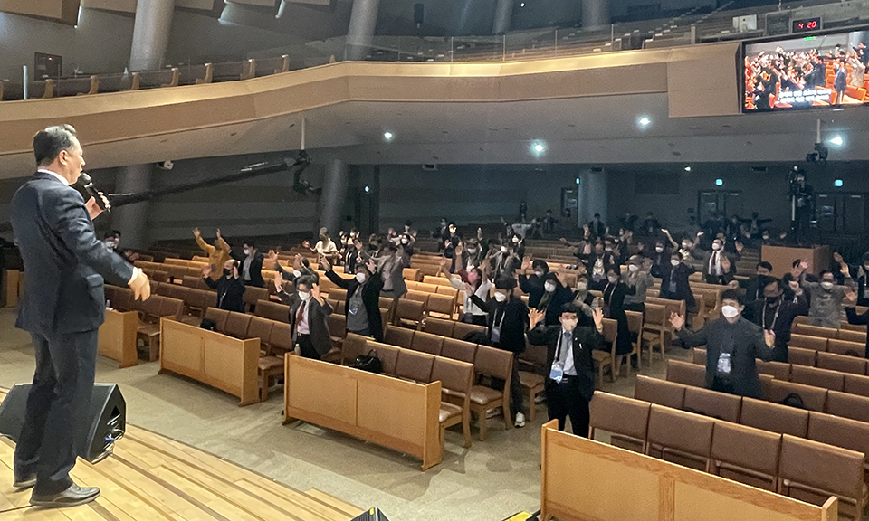 10월 14일 신길교회에서 열린 지저스페스티벌 서울지역 목회자 콘퍼런스