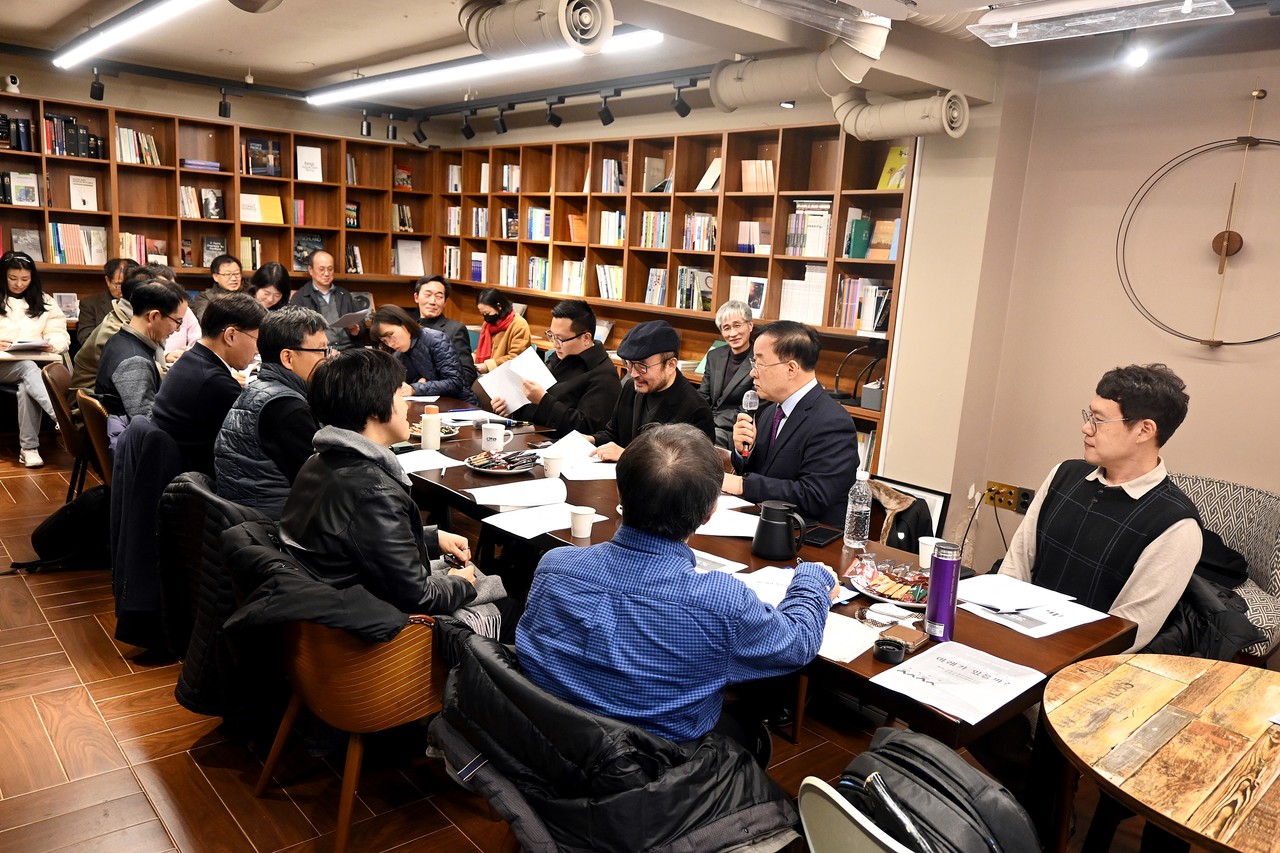 지난 2월 22일 서울 서대문구 공간이제에서 ‘청년이 떠나는 교회, 미래가 있을까?’를 주제로 열린 한국기독교사회문제연구원 제1차 에큐포럼.