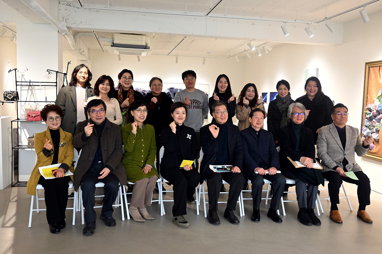 지난 3월 6일 열린 한국기독교미술인협회 제6회 청년작가 초대전 오프닝 감사예배.