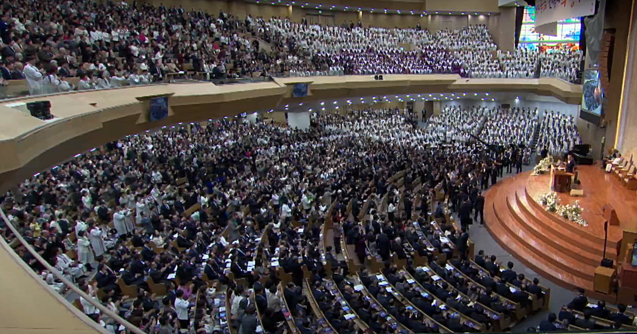 ‘2024 한국교회 부활절연합예배’가 3월 31일 명성교회에서 ‘부활! 생명의 복음, 민족의 희망!’을 주제로 개최됐다.