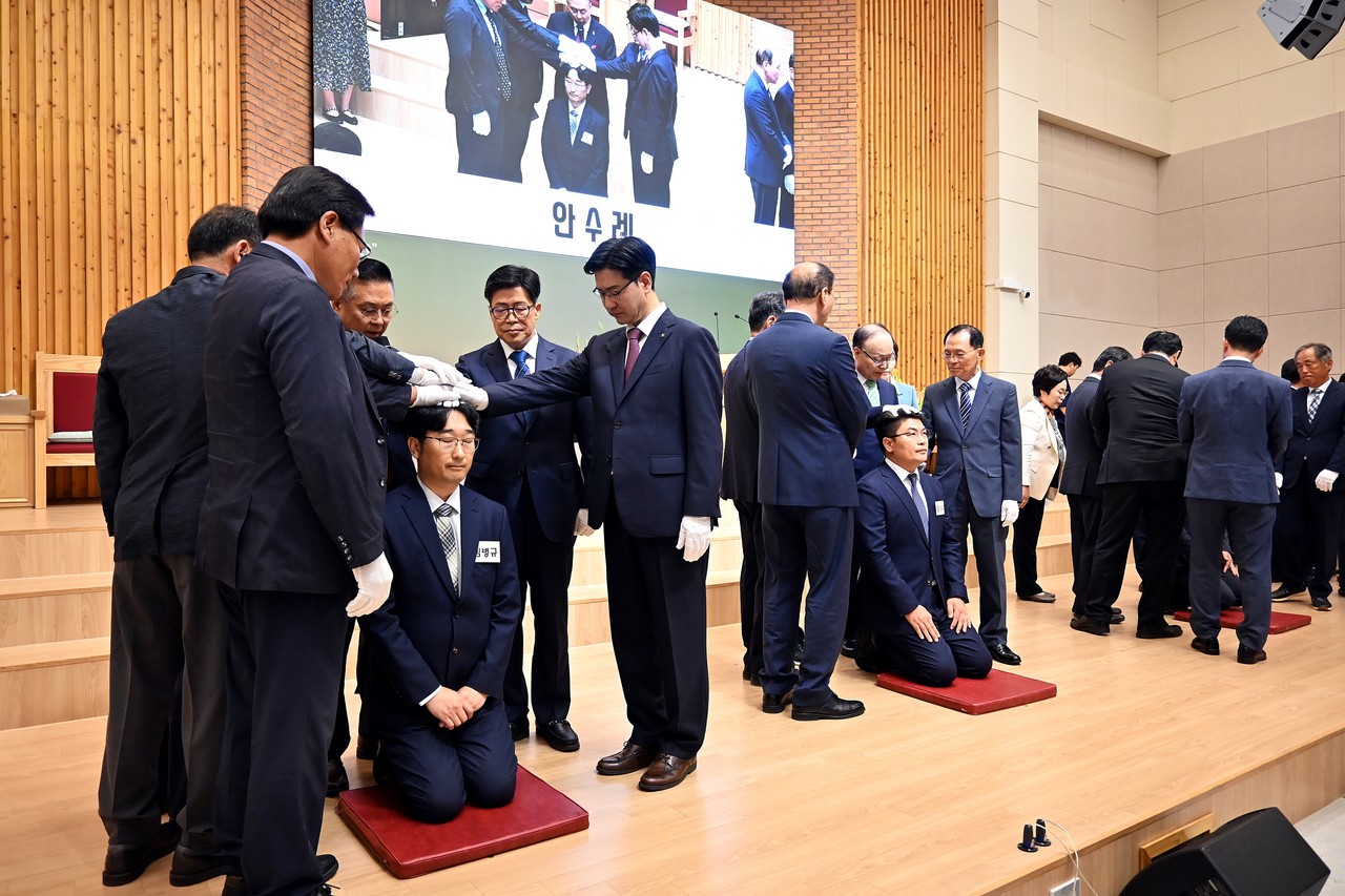 평택교회 '추대, 임직 및 봉헌 감사예배'.