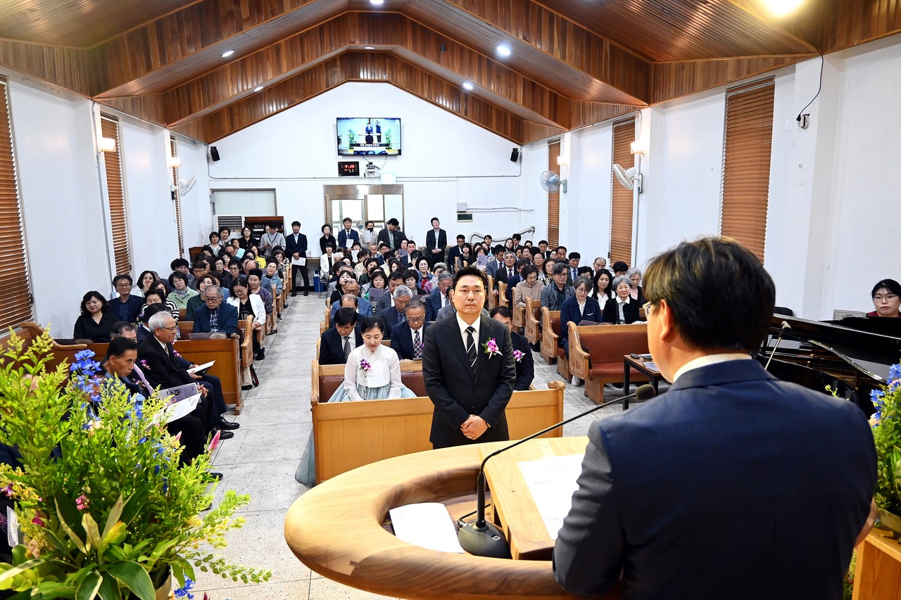 지난 6월 2일 속사교회에서 박동식 담임목사 취임예식이 열렸다.