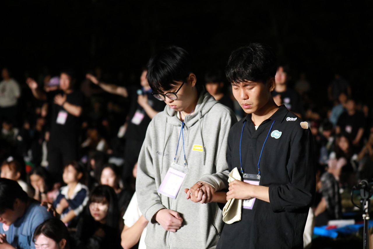 한국CCC EXPLO’74 50주년 기념대회가 지난 6월 24일 강원도 평창 휘닉스파크에서 진행 중이다. (사진=한국CCC 제공)