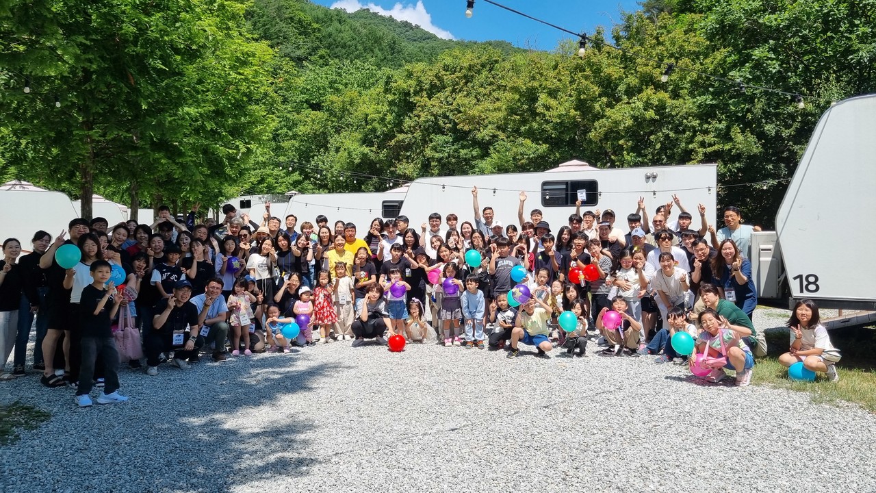 지난 6월 15~16일 진행된 원주중앙교회 3040수련회. (사진=원주중앙교회 제공)