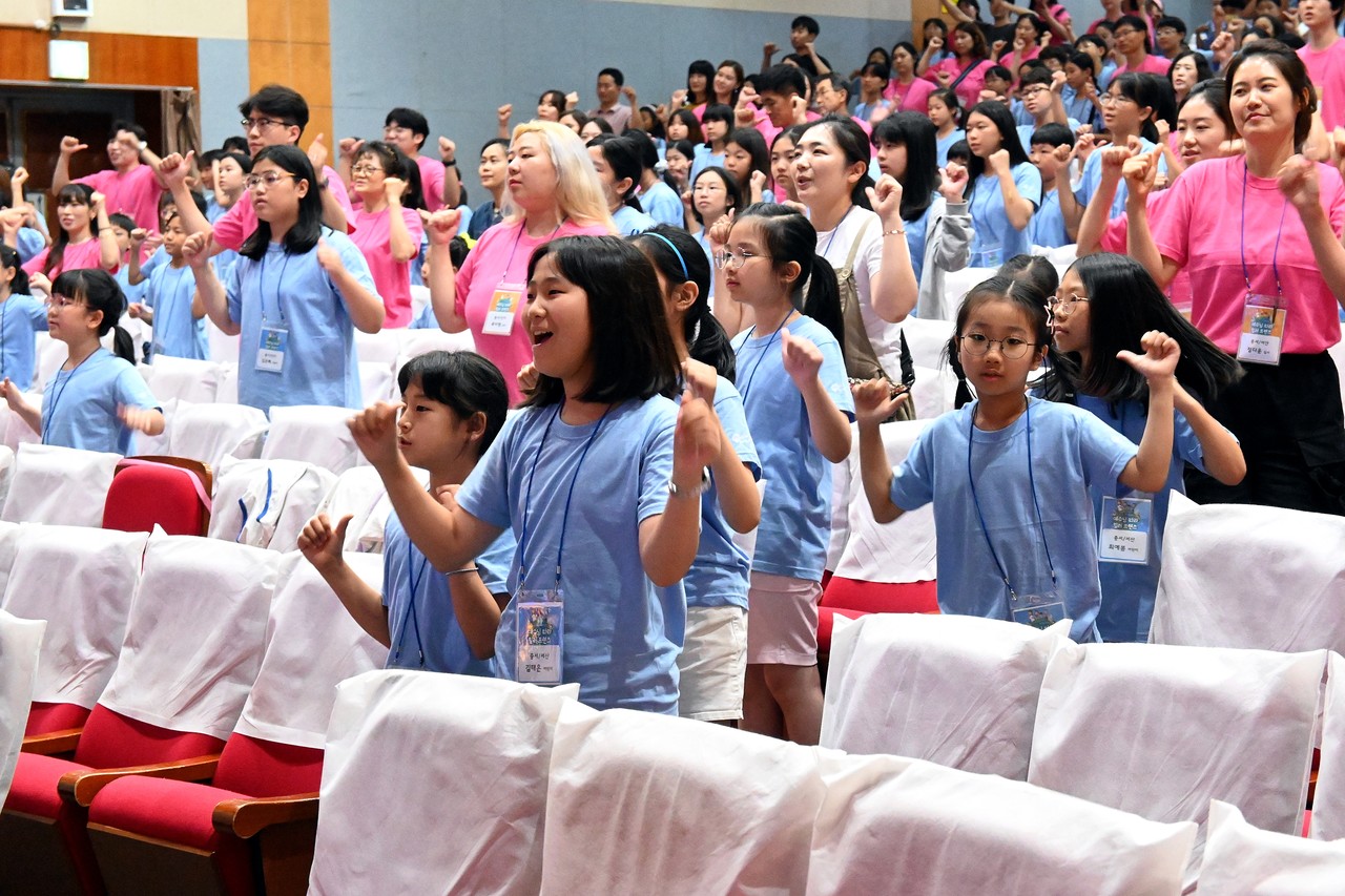 교회학교전국연합회는 8월 16~17일까지 충남 천안 국립중앙청소년수련원에서 2024년 하계대회를 진행 중이다.