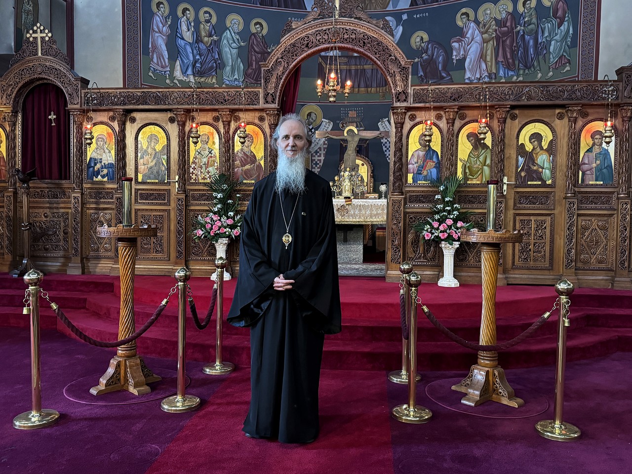 한국기독교교회협의회 신임 회장으로 선임된 조성암 대주교가 지난 11월 22일 한국정교회 서울 성 니콜라스대성당에서 기자회견을 개최했다.