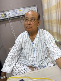 생존 시 신장 하나와 간 일부를 기증해 생면부지 두 환자의 생명을 살린 장원호 씨가 현재 담도암으로 투병 중이다. (사진=사랑의장기기증운동본부 제공)