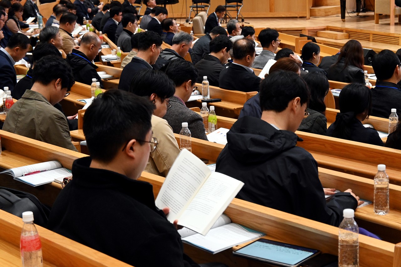 지난 3월 27일 김해제일교회에서 열린 영남지역 부흥키워드가 개최됐다.