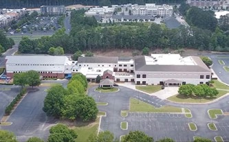 아틀란타 벧엘교회 외부 전경.