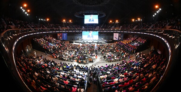 여의도순복음교회는 지난 4월 30일부터 5월 2일까지 몽골 울란바토르에서 열린 대성회와 목회자 세미나를 개최했다. (사진=여의도순복음교회 제공)