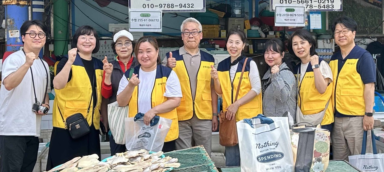 강원도 동해의 은혜교회 전도지원
