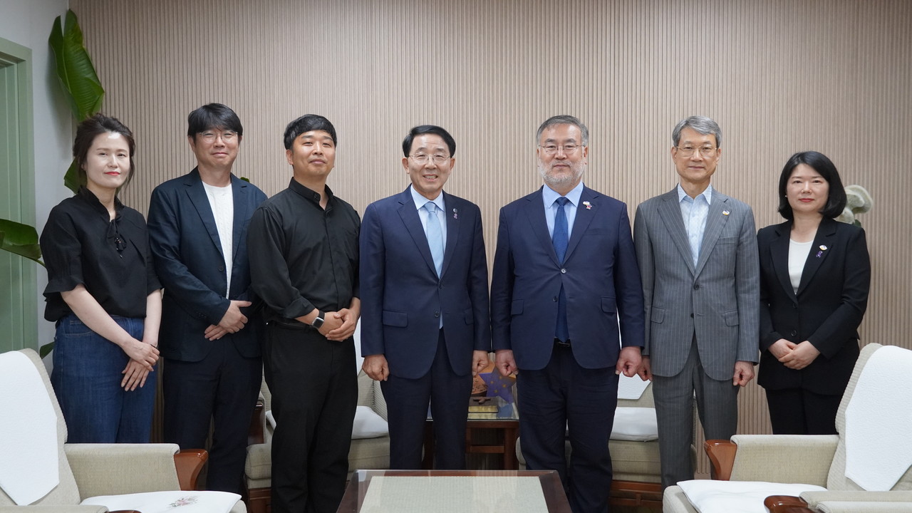 한국기독교교회협의회는 지난 7월 9일 10·29 이태원참사 특별조사위원회 위원장단과 간담회를 진행했다. (사진=한국기독교교회협의회 제공)