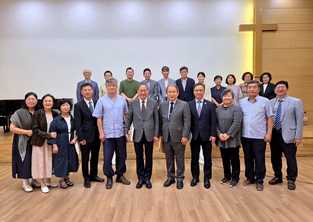 기독교대한감리회는 지난 7월 17일 일영본부에서 농아인교회 목회자들을 초청해 간담회를 진행했다. (사진=기독교대한감리회 제공)